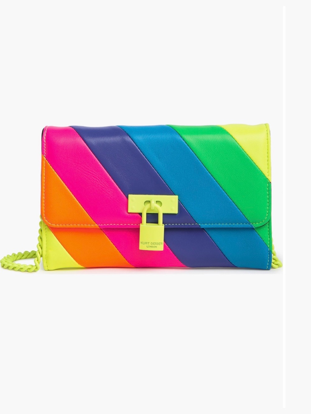 Kurt Geiger London Brixton Chain Wallet NEW Crossbody